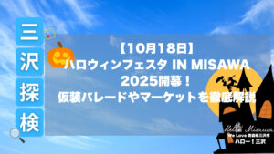 ハロウィンフェスタinMISAWA